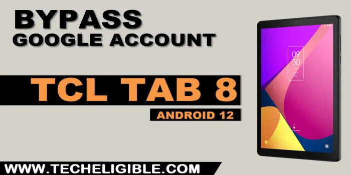 how to bypass frp account TCL TAB 8 without PC