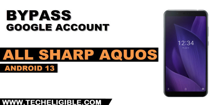 bypass frp account all Sharp Aquos Android 13 without pc