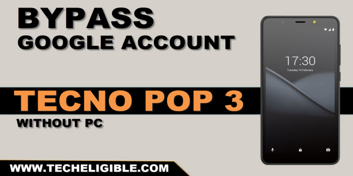 bypass frp account Tecno pop 3